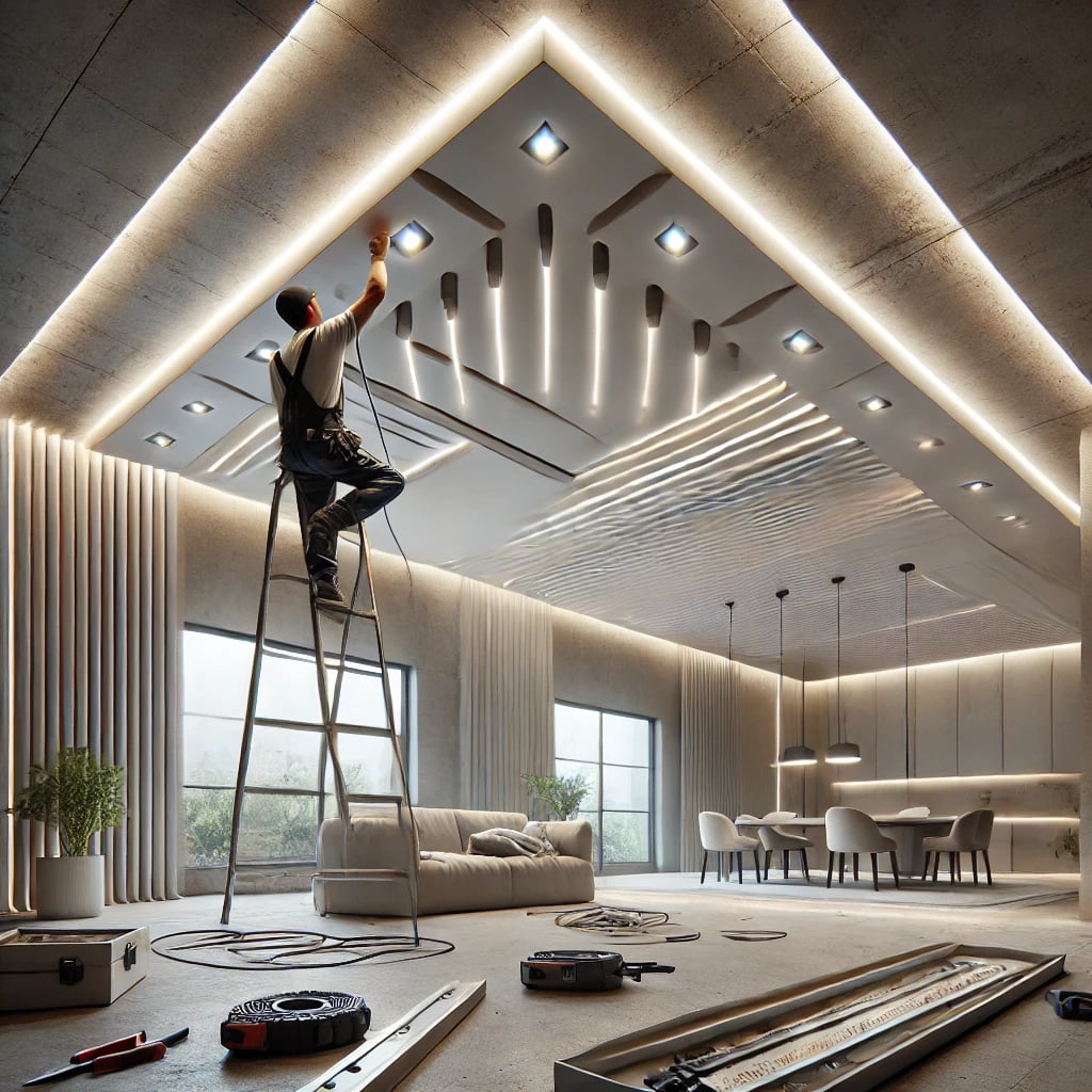 Professional plaster ceiling installation service in Kuala Lumpur and Selangor